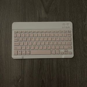 Pink Bluetooth Keyboard